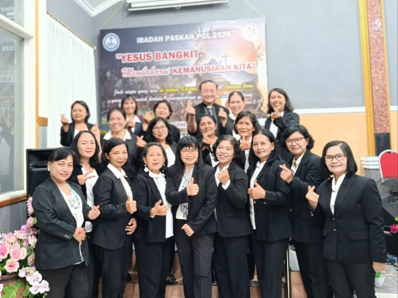 Harmoni Paskah Satukan 13 Gereja di Lawang, PSW PGL Bawakan Pesan Kebangkitan yang Menyentuh Jemaat