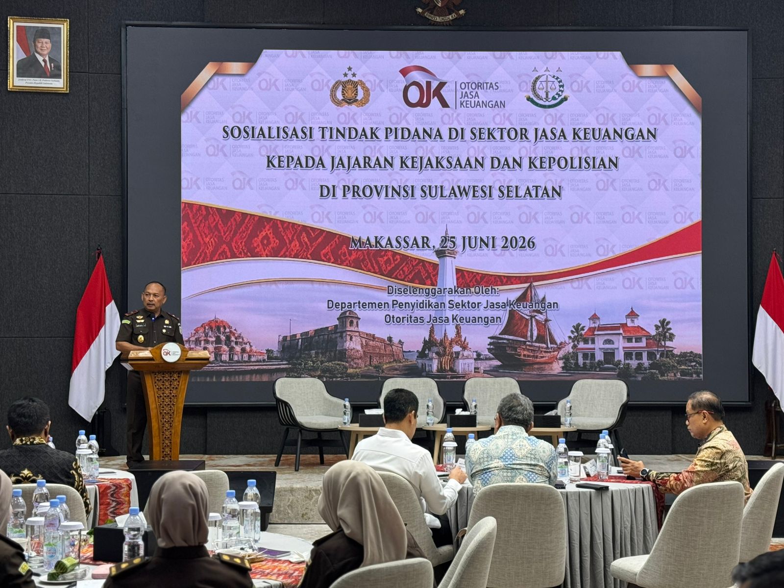 Kejati Sulsel Nilai Kolaborasi Lintas Lembaga Jadi Fondasi Penegakan Hukum Sektor Keuangan yang Efektif