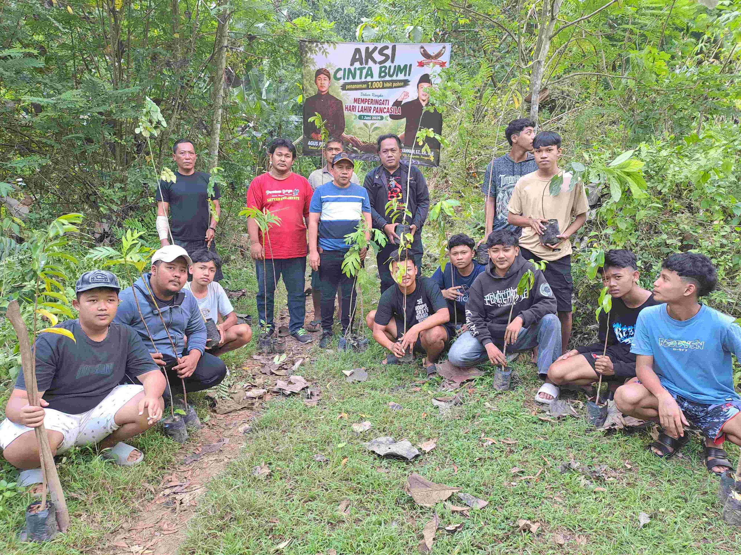 Hari Lahir Pancasila Diperingati dengan Aksi Hijau: Ribuan Pohon Mengakar untuk Masa Depan Trenggalek