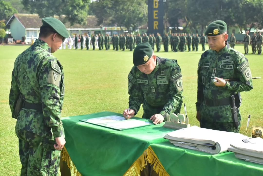 Regenerasi di Tubuh Yonif 515 Kostrad, Letkol Inf Edy Pramono Siap Melanjutkan Tradisi Pengabdian dan Inovasi