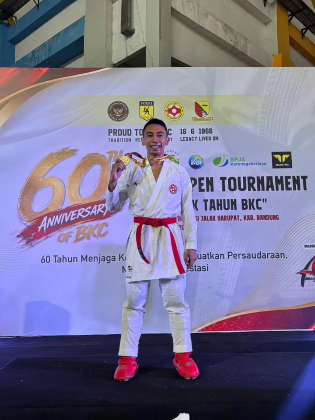 Karateka Kostrad Tampil Gemilang, Sertu Philip Persembahkan Emas pada Turnamen Piala Wamenhan RI 2026