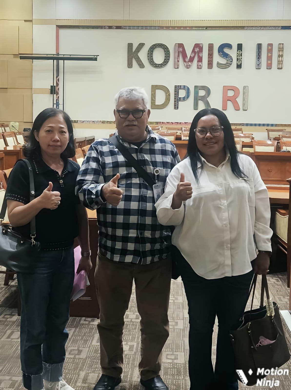 Windy Lay Bersama Habib Muchdar Assegaf, Mohon Keadilan” Datangi Komisi III DPR RI !