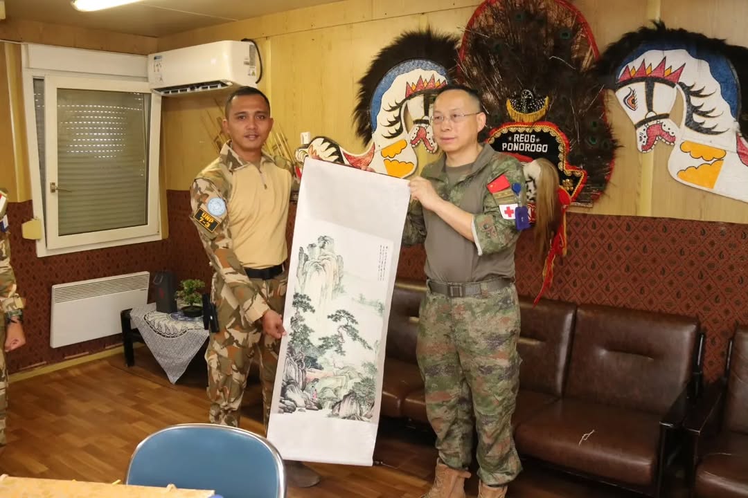 Dari Lebanon Selatan, Prajurit Indonesia dan Tiongkok Perkuat Sinergi Medis Demi Kesuksesan Misi Perdamaian PBB