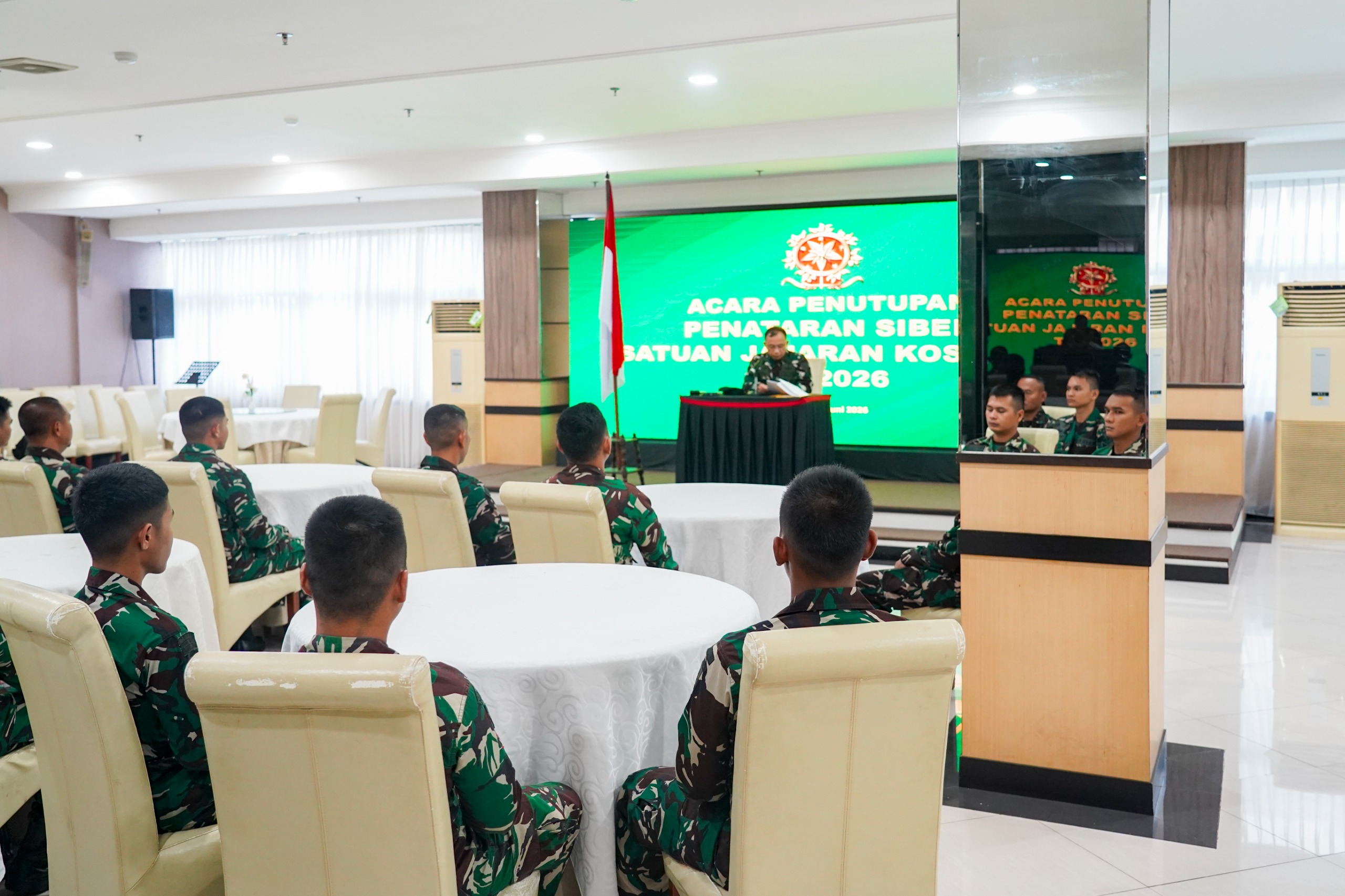 Menjawab Tantangan Zaman, Kostrad Tingkatkan Kapasitas Prajurit Melalui Penataran Siber 2026