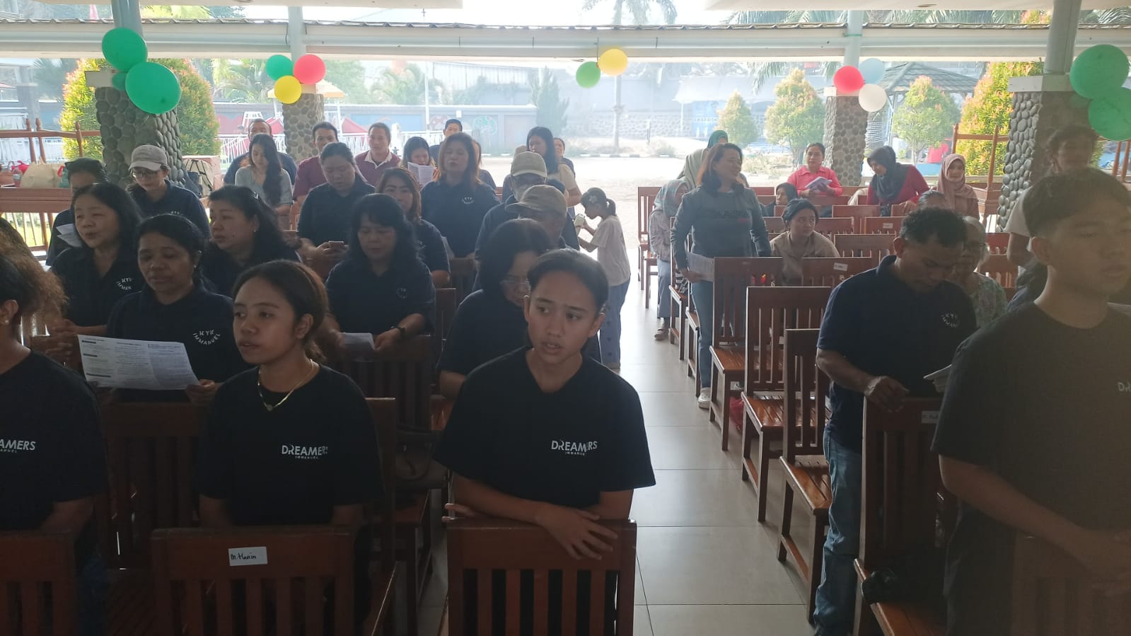 Pererat Persekutuan, Pos Pelayanan Keesaan Yesus Kristus Immanuel Gelar Ibadah Padang Bertema Pendidikan Generasi Berkelanjutan