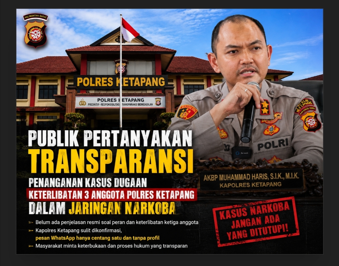 Diamankan dan Diperiksa, Tapi Perannya Belum Jelas: Kasus Tiga Anggota Polres Ketapang Jadi Sorotan Publik