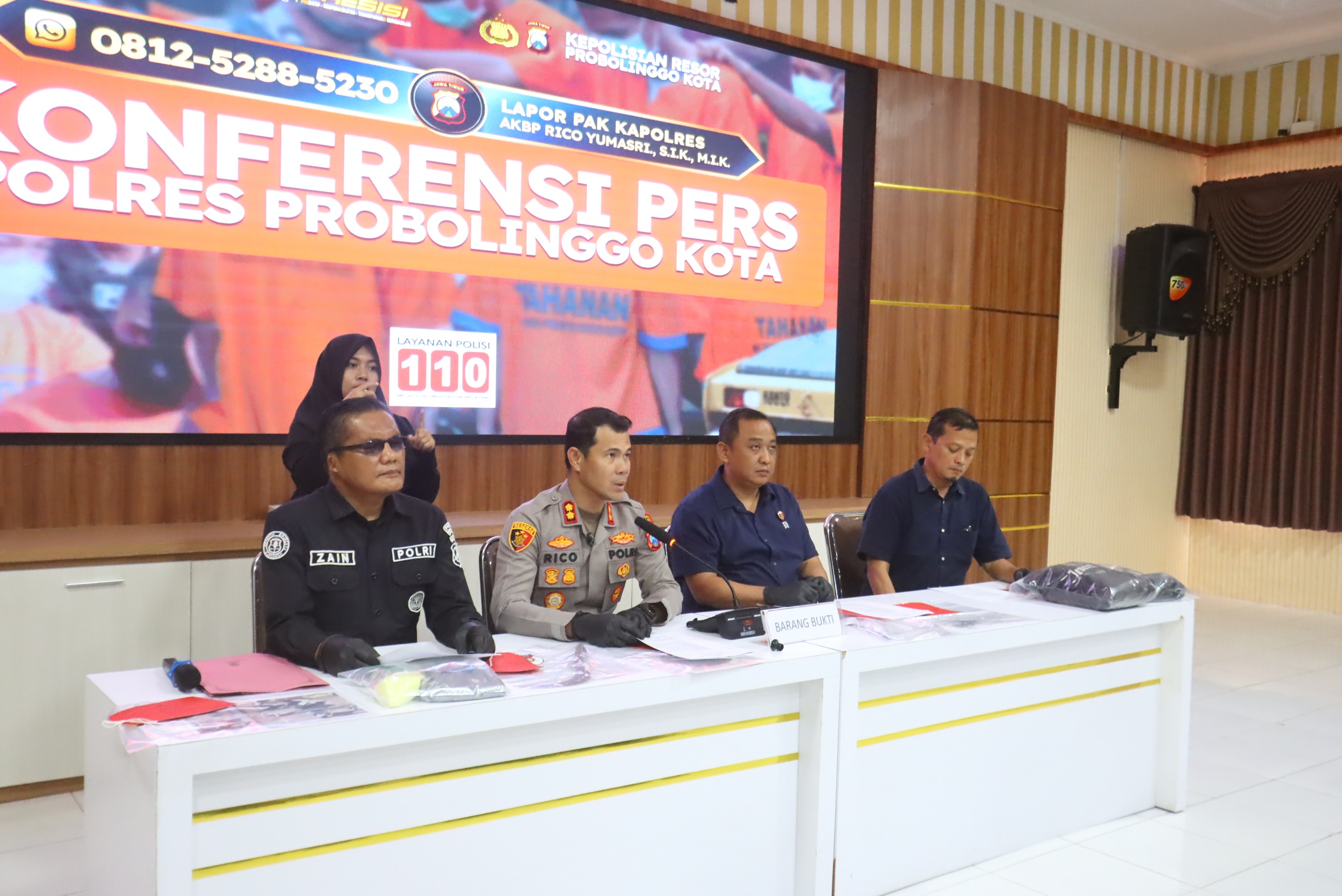 Polisi Bongkar Komplotan Pelempar Bondet di Probolinggo, 5 Pemuda Ditangkap