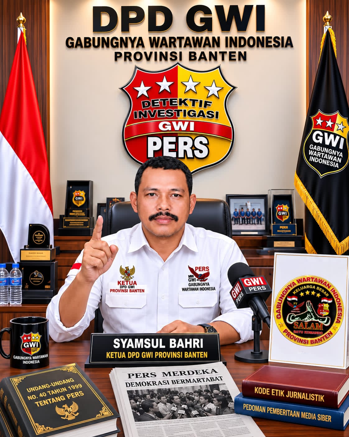 Ketua DPD GWI Provinsi Banten Desak Proses Hukum Hotman Paris Berjalan, Penghinaan terhadap Wartawan Dinilai Melukai Demokrasi