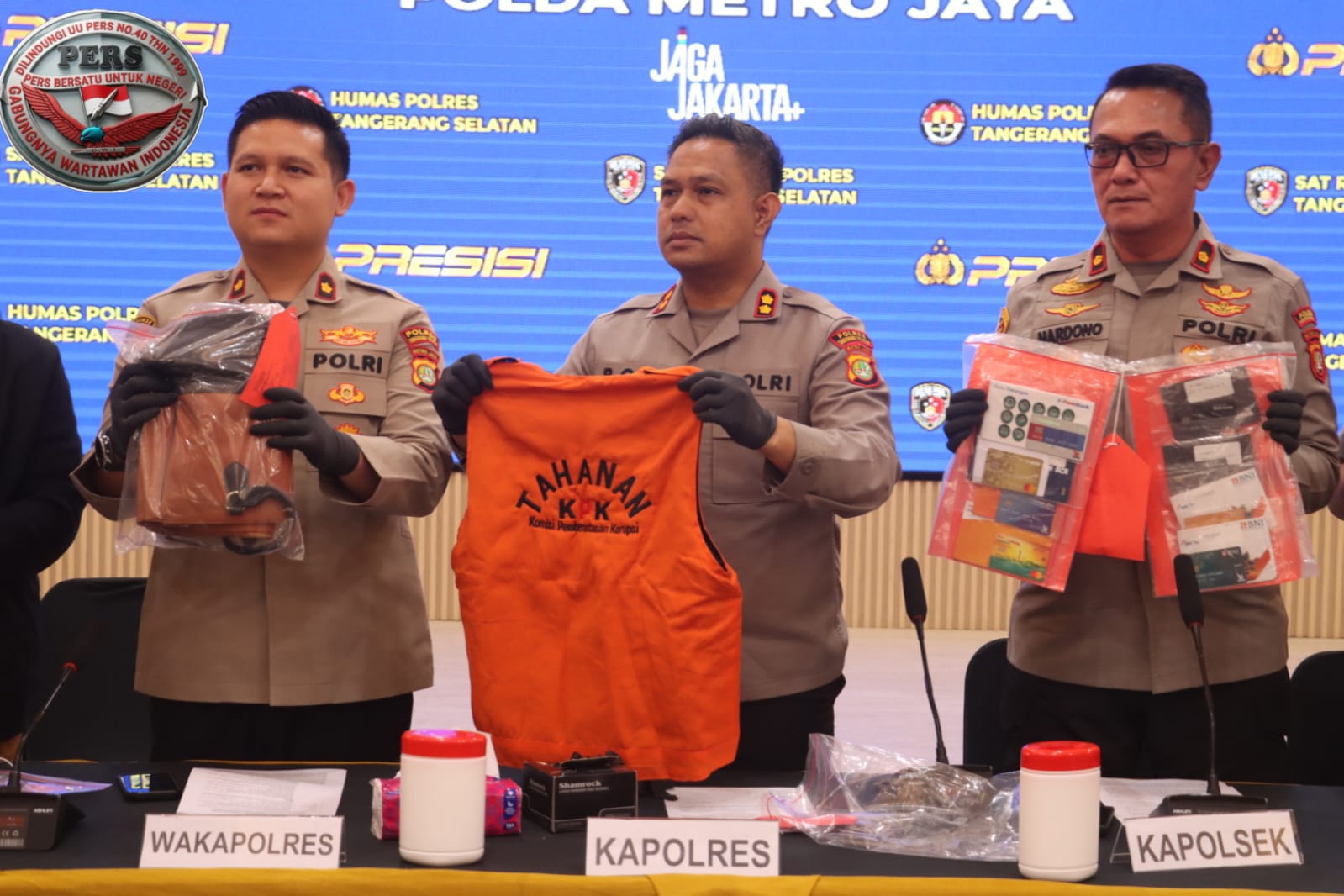 Kurang dari 24 Jam, Polsek Serpong Amankan Dua Terduga Pelaku Curat Disertai Penyekapan