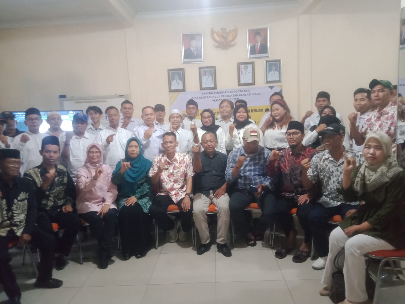 Rapat Pleno BPD Rancabungur: 22 Bakal Calon Ditetapkan Jadi Calon Tetap, Perebutkan 9 Kursi